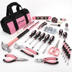 Pink Set 215 Pcs Lady's General Home Repairing Kit For Girls & Women. Fixed Price $66.99.
