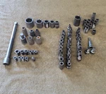 68 Apex 1/4 3/8 1/2" Drive Impact Hex Socket Extension Sae Set Aircraft Tool Usa. Fixed Price $133.00.