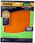 Ali Industries 7265 3-PACK EZ123 9 X 11-INCH 180-GRIT Sandpaper Sheet Quantity. Fixed Price $44.59.