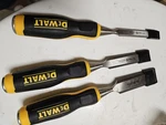 Dewalt Wood Chisel Set DWHT16862 3 Pc Used. Fixed Price $24.99.