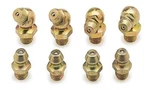 Sae Brake Line Grease Fitting Piece Kit, 1/4" X 28 Thread, Straight, 45 & 90. Fixed Price $11.43.