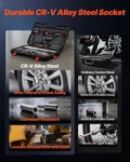 Mechanics Tool Set 314-PIECE Metric Socket Kit 1/4 3/8 1/2 Drive. Fixed Price $147.99.
