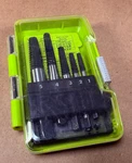 Lightly Used? - Ryobi Spiral Screw Extractor Set Piece A96SE51. Fixed Price $8.99.