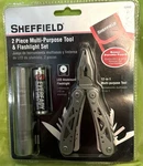 Sheffield Multi-purpose Tool & Flashlight. Fixed Price $14.00.