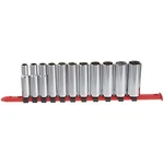 Craftsman Socket Set, Metric, 3/8-INCH Drive, 6-POINT, 11-PIECE (CMMT12045). Fixed Price $47.68.
