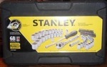 Mechanics Stanley Set Tool Hard Case Polished 68 Standard Piece Sae-new. Fixed Price $50.00.