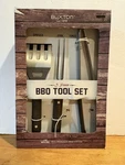 Buxton Bbq Tool Set With Case. New. 3 Piece. Spatula Fork Tongs &. Fixed Price $14.99.