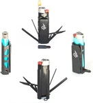 Lighterbro Pro Multi-tool Sleeve With Knife & Scissors. Fixed Price $38.44.