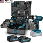 Tool Kit With 21V Cordless Drill Sundpey 255-PCS Portable Complete General.... Fixed Price $150.69.