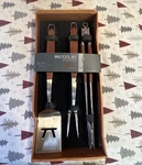 Outset Jackson Collection Bbq Tool 3 Piece Stainless Steel New. Fixed Price $37.00.