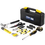 40-PIECE Home Tool Kit With Easy Carrying Box, Small Basic Hand Set Perf.... Fixed Price $28.68.