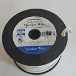 Radioshack 100 Ft 16 Awg Stranded In-wall Speaker Wire White. Fixed Price $25.00.