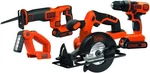 Black+decker 20V Max Power Combo Kit, 4-TOOL Cordless Set With. Fixed Price $179.99.