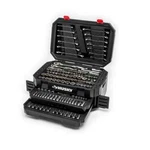 Husky Mechanics Tool Set 244 Piece 1/4"+3/8"+1/2" Metric Sae 72-TOOTH Ratchet. Fixed Price $235.93.