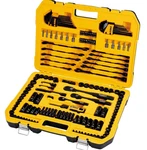 Dewalt DWMT45184 184-PIECE Black Chrome Mechanics Tool Set With Hard Case. Fixed Price $270.00.