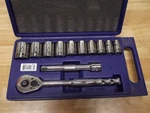 Williams 50667 1/2" Drive Socket Set Sae With Ratchet Case. Fixed Price $35.00.