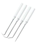 Rotation 4-PIECE Precision Hook Pick Set For Automotive Aluminum Handle. Fixed Price $14.99.