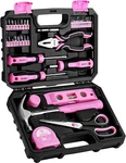 42PCS Pink Tool Set For Home Repair, Womens Kit. Fixed Price $26.99.