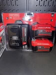 Oem Craftsman CMCB204-2CK 20V Max 4.0 Ah Lithium-ion Batteries & Charger Kit. Fixed Price $99.95.
