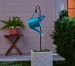 Mr. Sunshine Solar Watering Can Garden Stake With Microlight - Blue M70343. Fixed Price $40.98.