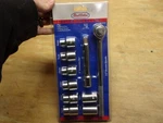 New Best Value 1/2" Socket - 10PC Set. # H420503. Fixed Price $15.00.