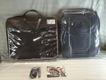 Lingvido LINGZHU01 Full Car Seat Covers Faux Leather Universal Black-blueline. Fixed Price $140.00.