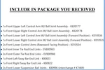 14PC Front Suspension Kit For 11-17 Challenger Charger 300 Rwd Models. Fixed Price $150.00.