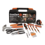 Great Neck 73802 Homeowner's 39-PC Tool Set W/ Carry Case New. Fixed Price $42.14.