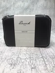 Brouk & Co. Golf Set Leather Case Balls Tees Divot Repair Tool - Gift New. Fixed Price $39.99.
