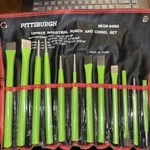 Pittsburgh 12 Piece Industrial Punch & Chisel Set 04485. Fixed Price $22.45.