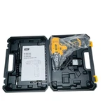 Deli 12V Lithium-ion Cordless Drill Set Complete Power Tool Kit W/ Battery, Case. Fixed Price $35.96.