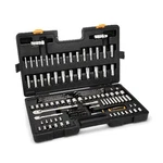 Gearwrench 121 Piece Mechanics Hand Tool Set - 1/4 3/8 Drive 90 Tooth Sae. Fixed Price $156.06.