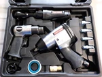 Craftsman 9-16852 Mechanic Air Tool Set 10PC Impact Ratchet Hammer Open Box. Fixed Price $109.00.