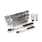Gearwrench Pass Thru Drive Point Sae Metric Mechanics Tool Set 46 Piece. Fixed Price $98.87.