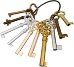 KY-10S Skeleton Key Set Reproduction For Antique Furniture Vintage. Fixed Price $20.96.