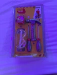 Red Toolbox Kid's 5-PIECE Set ST001-L1 #0330000 Ages 8+. Fixed Price $27.00.