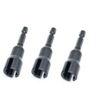 (3PC) Power Wing Driver Set,slot Nuts Drill Bit Socket Wrenches Tool.... Fixed Price $10.33.