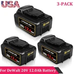 3PACK 12.0AH For Dewalt 20VOLT Max Xr Lithium Battery DCB206-2 DCB205 DCB200. Fixed Price $149.99.