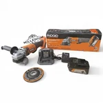 Ridgid 18V Cordless 4-1/2 In. Angle Grinder Kit 4.0AH Battery & Charger. Fixed Price $118.52.