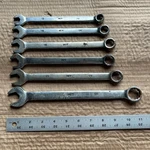 Mit Combination Wrench 6 Pc Set 12MM-21MM Metric Tool Pt. Fixed Price $15.00.