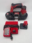Milwaukee M12 Band Saw 2429-20 Red Cordless 12V Battery Charger Included. Fixed Price $149.99.