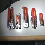 Vintage Sheffield Multl 5 Piece Knife/tool Set Carrying Case, Pics, Description. Fixed Price $30.99.