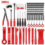 200PCS/SET Car Trim Removal Tool Pry Bar Panel Door Interior Clip Kit Red. Fixed Price $23.99.