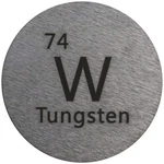 Tungsten (w) 24.26MM Metal Disc 99.95% Pure Collection Or Experiments. Fixed Price $64.41.