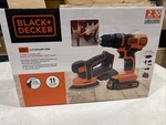 Black+decker 20V 2-TOOL Power Combo Kit, New Drill /driver & Mouse Sander. Fixed Price $79.99.