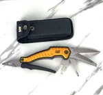 Caterpillar 9-IN-1 Multi Tool Folding Pliers Knife Saw Screwdriver W/ Pouch. Fixed Price $26.08.