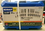 Kobalt 30-PIECE Standard (sae) Metric Combination Chrome Mechanics Tool Set. Fixed Price $42.99.