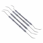 Double Ended Steel Pick Set With Grooved Grip Metal Working Pottery Craft Tools. Fixed Price $12.59.