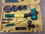 Dottie 12 Ton Hydraulic Punch Set. Fixed Price $400.00.