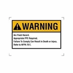 Ideal 44-892BK 3.5" X Adhesive Nec Arc Flash Warning Label. Fixed Price $19.99.